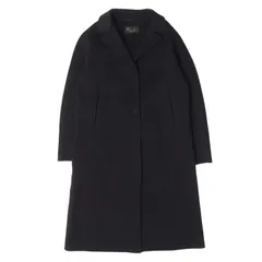 【希少 ベビーカシミア100%】Loro Piana ロロ・ピアーナ コート ブラック 黒 サイズ:42 カシミア メルトン チェスターコート イタリア製 アウター ジャケット 上着【レディース】【中古】のサムネイル