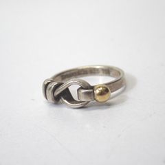 TIFFANY&COティファニー インサイドアウトフープピアス 片耳 - メルカリ