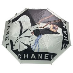 CHANEL 公式ノベルティ 日傘 シャネル - メルカリ