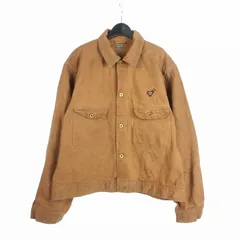 ヒューマンメイド HUMAN MADE 26SS KAKISHIBU WORK JACKET カキシブ ワークジャケット XXL ブラウン HM31JK031のサムネイル