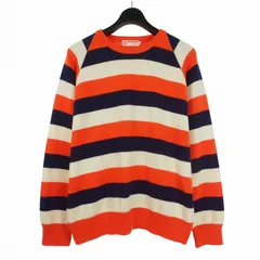 アベイシングエイプ A BATHING APE ジェネラルタグ ボーダー ニット セーター L マルチカラーのサムネイル