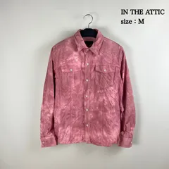 IN THE ATTIC y2k grunge style tie dye shirts M インジアティック タイダイ 長袖シャツ 平成 お兄系 グランジのサムネイル