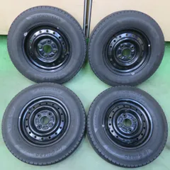 キレイ◎スタッドレス 145/80R12 80/78N ヨコハマ アイスガード iG91 スチール ホイール 12インチ PCD100/4H◎6072204イスのサムネイル