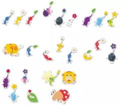 コンプリートセット】ピクミン めじるしアクセサリー+マグネット 23個