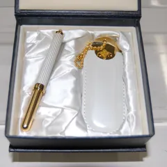 25MS0252 新品・未使用 MIKIMOTO INTERNATHIONAL ミキモト インターナショナル リップブラシ＆コンパクトミラー セット ケース・外箱 携帯用ポーチ付きのサムネイル