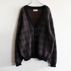 vintage モヘアカーディガン 60s～】Vintage 【THANE モヘア カーディガン】L セイン 60年代