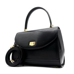 【美品】セリーヌ　ミニボストン　ゴールド金具　サフィアーノ　レザー　ブラック 美品】セリーヌ ミニボストン ゴールド金具 サフィアーノ レザー