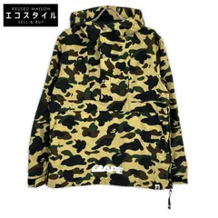 A BATHING APE　アベイシングエイプ　迷彩 カモフラ柄 アノラックパーカー　Lのサムネイル