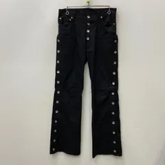 【加古川店】 中古 パンツ SIDE BUTTON PANTS JN-FW25-017 ブランド名:JUN/NAKAYAMA ブラック サイズ：28 【108】のサムネイル