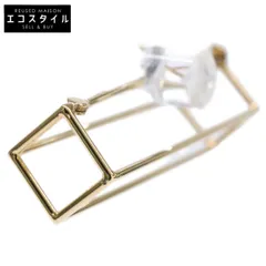 SHIHARA　シハラ　美品 750YG Rectangle Pierce 30/レクタングルピアス30のサムネイル