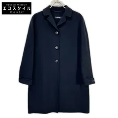S MaxMara　エスマックスマーラ　【Cucito A Mano】ネイビー ウール100 チェスターコートのサムネイル