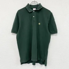 Brooks Brothers　ブルックスブラザーズ　半袖ポロシャツ　緑　グリーン　Mサイズ　古着のサムネイル