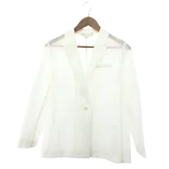 allureville アルアバイル ライトオーガンジーシアージャケット サイズ:2 定価38500円 25SS   ホワイト レディース / 240001215575のサムネイル