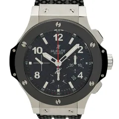 ウブロ HUBLOT 301.SB.131.RX ビッグバン スチールセラミック 腕時計 ブラックカーボン文字盤 SS メンズ【中古】のサムネイル