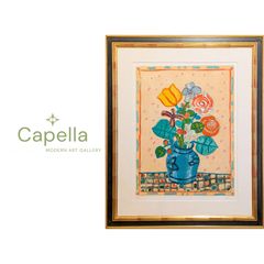 ポール・アイズピリ Aizpiri 版画 額装 真作 サイン有 美術品 美品