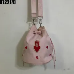 MLB ピンク バケットバッグ ハート 刺繍 0722のサムネイル