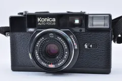 【2ヶ月保証付き】Konica C35 AF2 コンパクトフィルムカメラ 美品 フラッシュ動作確認済み＃1835のサムネイル