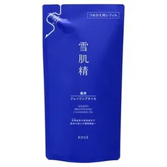 ●国内正規品 雪肌精 薬用雪肌精 ブライトニング クレンジング オイル つめかえ用 135ml 詰め替え レフィル 化粧品 スキンケア コスメ メイク 誕生日 記念日 母の日 プレゼント ギフト 彼女 妻 母 女性 人気 ご褒美 忘年会 クリスマスのサムネイル