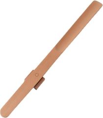 レタヤ 靴ベラ マグネット 立てかけ収納 ロング 長い 55cm 木 磁気 北欧風 壁掛け 欅 天然木 (天然木カラー,  ロングサイズ)