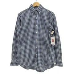 エッリコフォルミコラ ERRICO FORMICOLA イタリア製 チェック柄 ボタンダウン L/S シャツ メンズ import：M のサムネイル