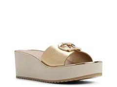 アルド レディース シューズ サンダル プラットフォーム Aldo Menhaden Platform Sandal Gold Metallic ゴールドのサムネイル