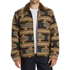 ビラボン メンズ アウター ジャケット・ブルゾン ジャケット Billabong Barlow Sherpa Jacket Mens Gravelのサムネイル