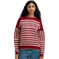 ダールオブノルウェイ レディース アウター ニット・セーター セーター Dale of Norway Ramberg Sweater Womens Red RoseMountainstoneSandのサムネイル