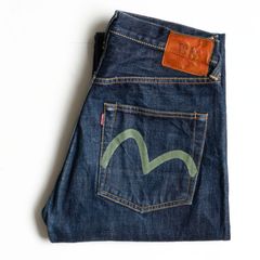 美品/USA製】 LEVI'S 【506 後染め ブラック デニムパンツ 】M