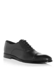 フェラガモ メンズ シューズ オックスフォード キャップ Ferragamo Mens Boston Cap Toe Oxfords Neroのサムネイル