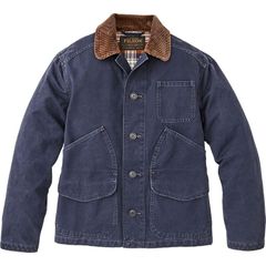 フィルソン メンズ アウター ジャケット・ブルゾン Filson Canvas Outfitter Jacket Mens Blue Mussel ブルー