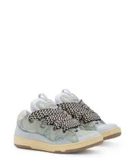 ランバン レディース シューズ スニーカー レザー Lanvin Unisex Leather Curb Sneakers Pale BlueMulticolor ブルーのサムネイル