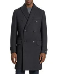 テッドベーカー メンズ アウター コート Ted Baker Winthrop Coat Charcoal チャコールのサムネイル