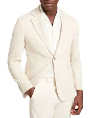 テッドベーカー レディース アウター ジャケット・ブルゾン レギュラーフィット コットン ブレザー Ted Baker Rusticj Regular Fit Textured Boucl Cottoのサムネイル