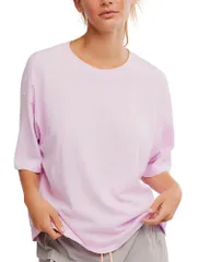 フリーピープル レディース トップス Tシャツ Free People Tackle Boxy Tee Ultra Violet バイオレットのサムネイル