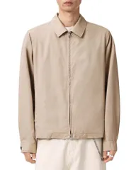 オールセインツ メンズ アウター ジャケット・ブルゾン ALLSAINTS Trey Jacket Sandstoneのサムネイル