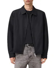 オールセインツ メンズ アウター ジャケット・ブルゾン ALLSAINTS Trey Jacket Jet Black ブラックのサムネイル