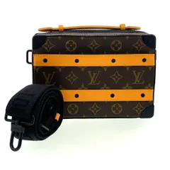 LOUIS VUITTON ルイ・ヴィトン ハンドル  ショルダーバッグ M46689 メンズ モノグラムマカサー ブラウン オレンジ 中古のサムネイル