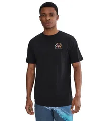 ハーレー メンズ トップス シャツ Hurley Birds Of Paradise Short Sleeve Black ブラックのサムネイル