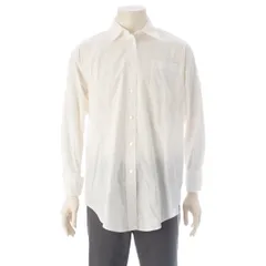 ザロウ コットン MENT SHIRT オーバーサイズ シェルボタン シャツ ブラウス 10204 W4075 ホワイト 0【中古】のサムネイル