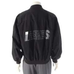 イッセイミヤケ 80'S I.S スポーツ コットン バックロゴ ボンバー ジャケット RG33268 ブラック 9【中古】のサムネイル