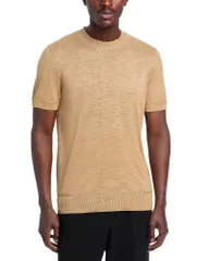 ボス メンズ アウター ニット・セーター クルーネック Tシャツ BOSS x CamelNamie Crewneck Sweater TShirt Medium Beige ベージュのサムネイル