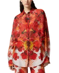 ピンコ レディース トップス シャツ PINKO Blake Shirt MulticoloredWhite ホワイトのサムネイル