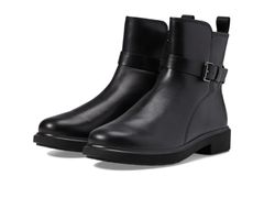 エコー レディース シューズ ブーツ・レインブーツ アンクル ECCO Amsterdam Buckle Ankle Boot Black ブラック