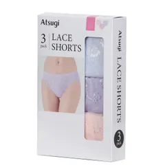Atsugi アツギ　レース ショーツ　3枚セット Mサイズ レディース 下着　パンツ　※送料込みのサムネイル