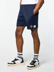 セルジオタッキーニ メンズ ボトムス ハーフパンツ・ショーツ Sergio Tacchini New Orion Short Maritime BlueWhite ホワイトのサムネイル