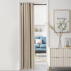 【139E15】間仕切りカーテン 230cm丈 幅120cmx丈200cm 1枚のサムネイル
