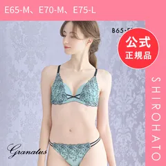 【新品】グラナティス ワイルドベリー ブラセット BCDEF ブラジャー ショーツ セット ソフトワイヤー 痛くなりにくい 大きいサイズ granatus(E65-M、E70-M、E75-L)のサムネイル