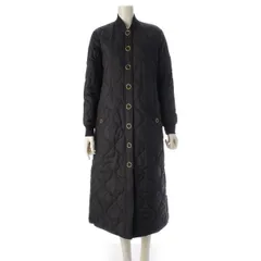 トリーバーチ キルティング コート アウター ベルト付き ブラック 2【中古】のサムネイル