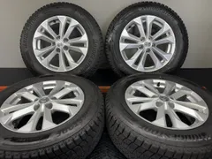 【BS BLIZZAK DM-V3 225/65R17】スタッドレス【日産 T32エクストレイル 純正ホイール 17インチ 7J5HPCD114.3+45】21年製 バリ溝　(STZ397)のサムネイル