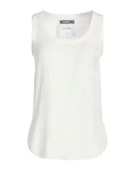 モスキーノ レディース トップス シャツ タンクトップ MOSCHINO White ホワイトのサムネイル